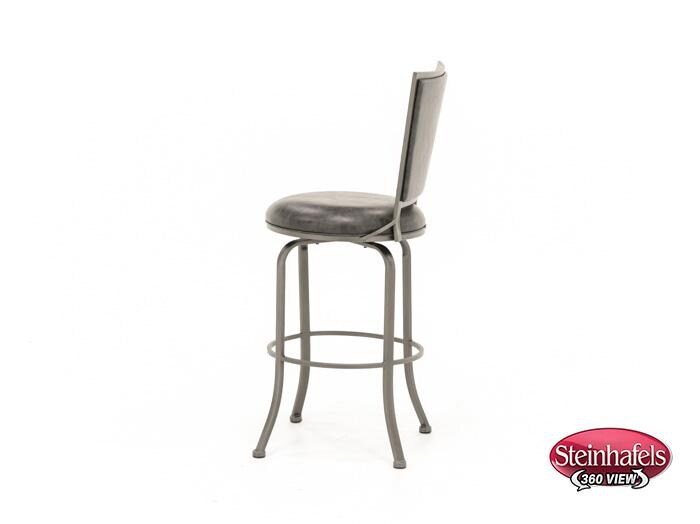 hils grey bar stool  image   