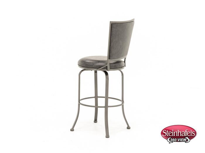 hils grey bar stool  image   