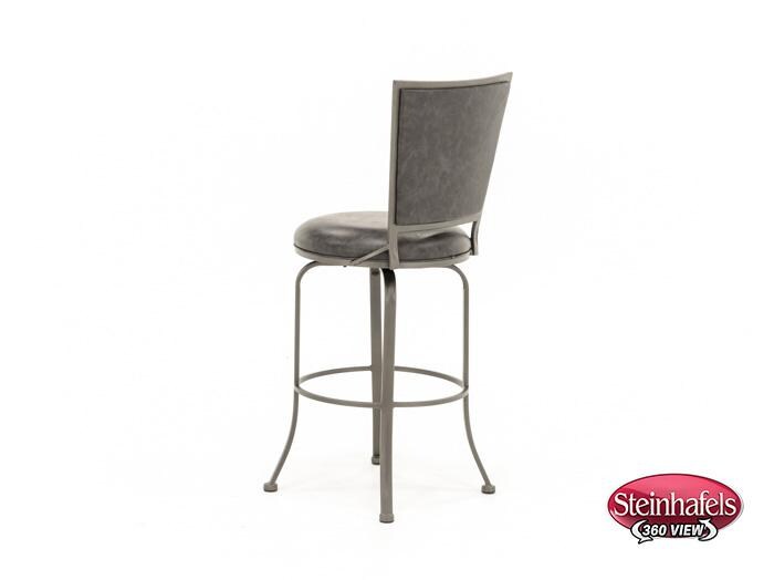 hils grey bar stool  image   
