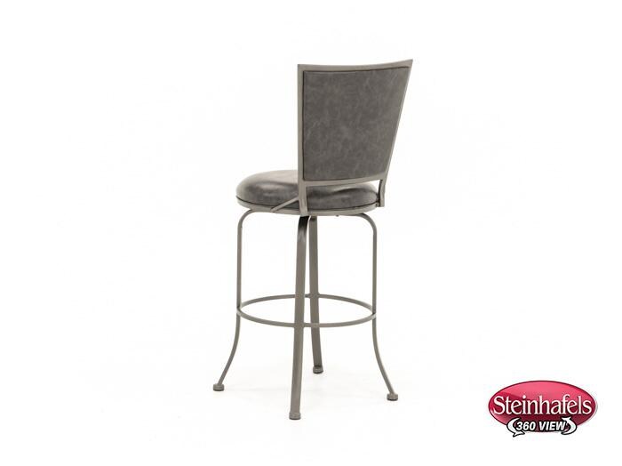 hils grey bar stool  image   