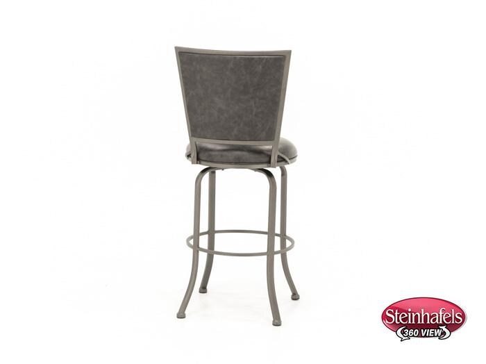 hils grey bar stool  image   