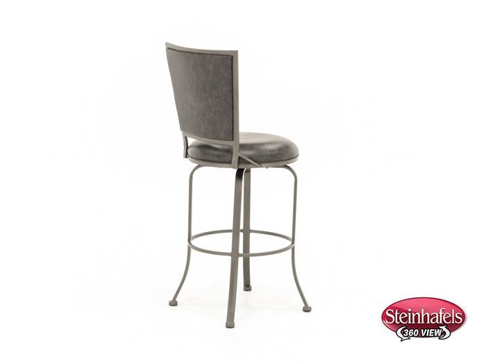 hils grey bar stool  image   