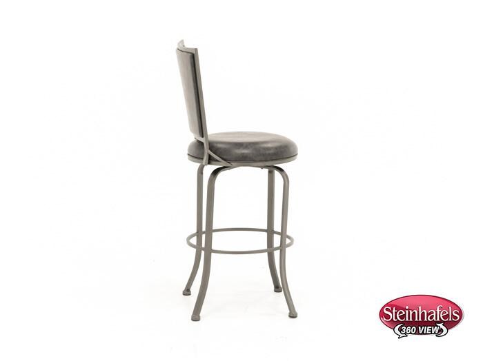 hils grey bar stool  image   