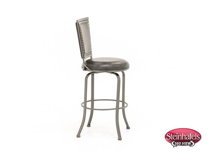 hils grey bar stool  image   