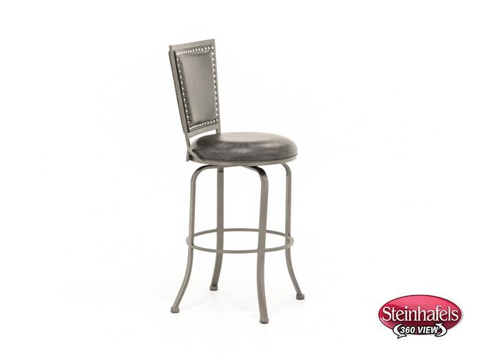 hils grey bar stool  image   