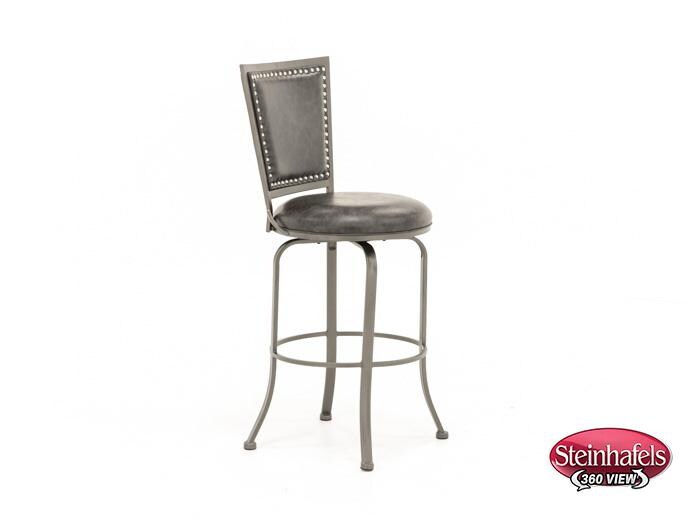 hils grey bar stool  image   