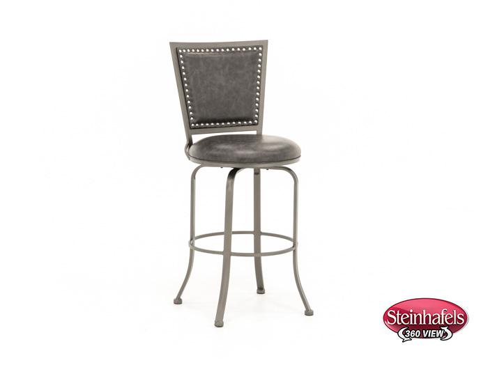 hils grey bar stool  image   