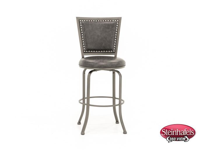 hils grey bar stool  image   