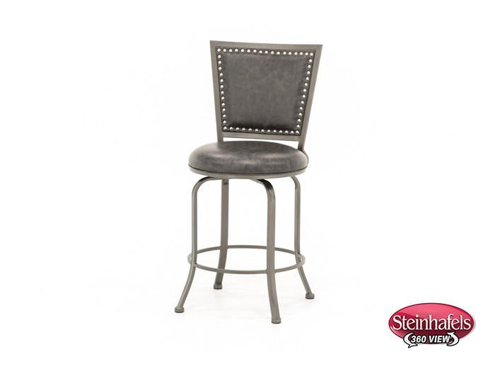 hils grey bar stool  image   