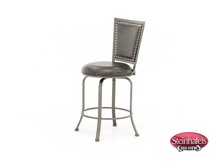 hils grey bar stool  image   