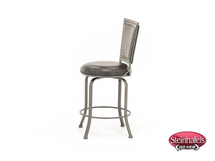 hils grey bar stool  image   
