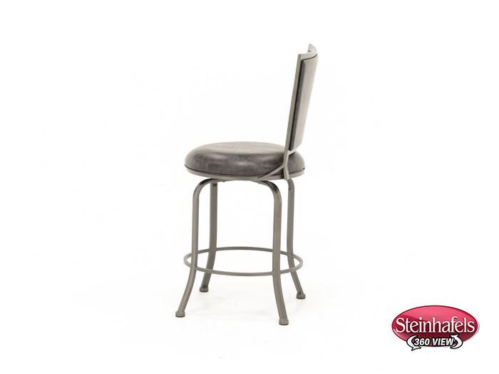 hils grey bar stool  image   