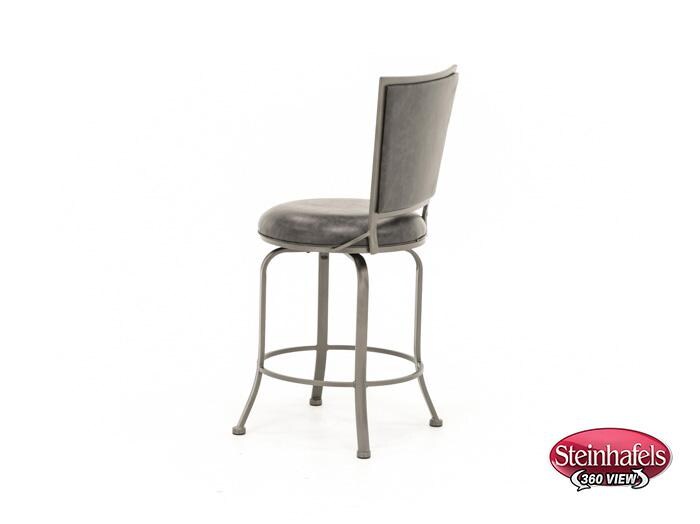 hils grey bar stool  image   