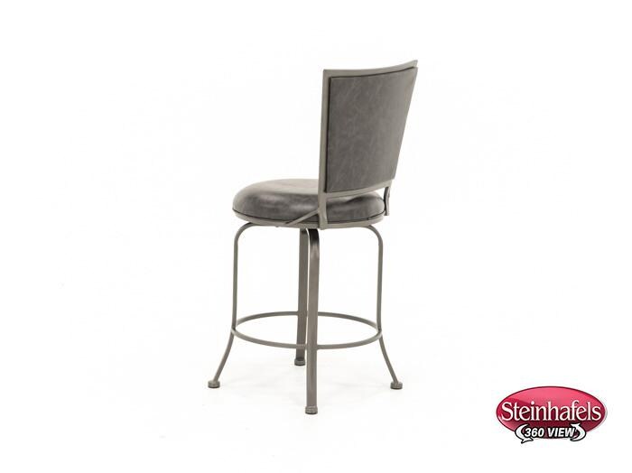 hils grey bar stool  image   