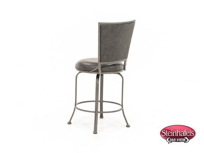 hils grey bar stool  image   