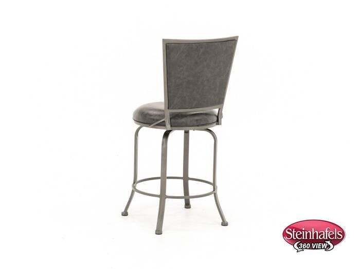 hils grey bar stool  image   