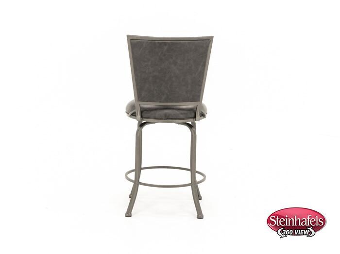 hils grey bar stool  image   