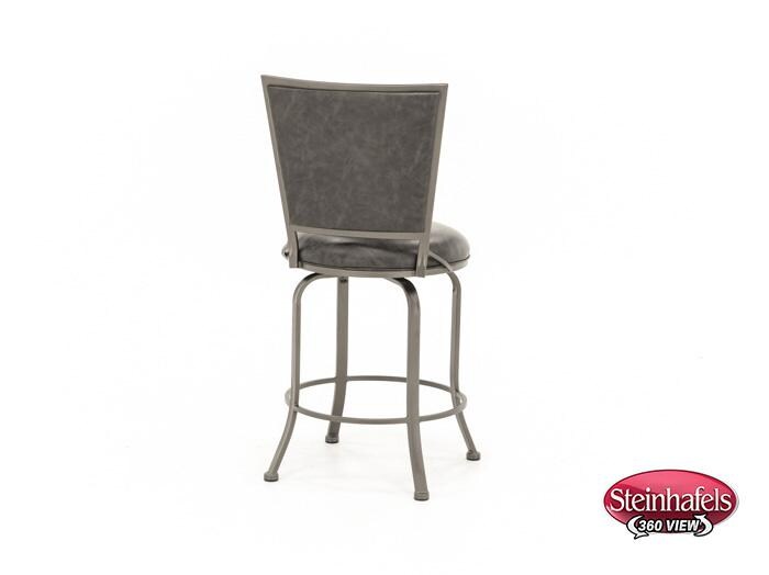 hils grey bar stool  image   