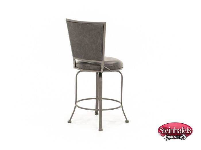 hils grey bar stool  image   