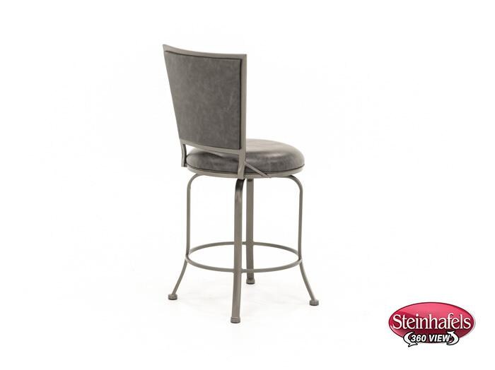 hils grey bar stool  image   