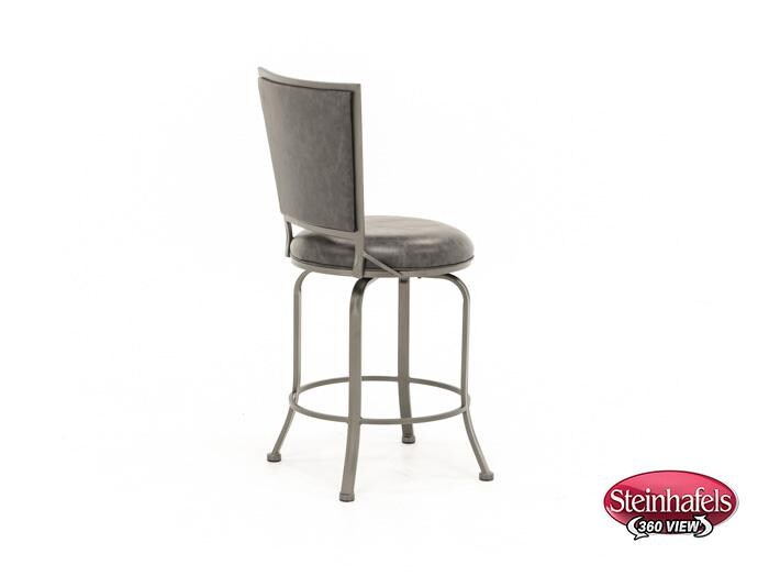 hils grey bar stool  image   