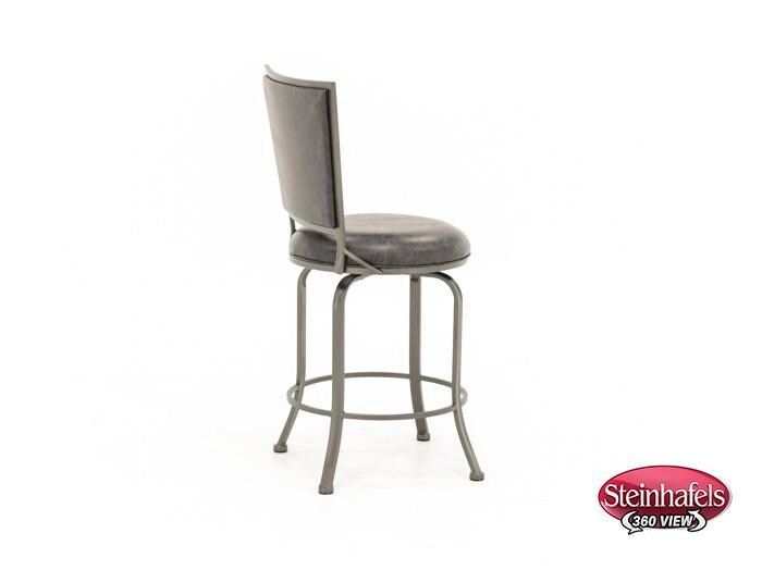 hils grey bar stool  image   