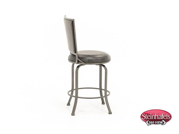 hils grey bar stool  image   