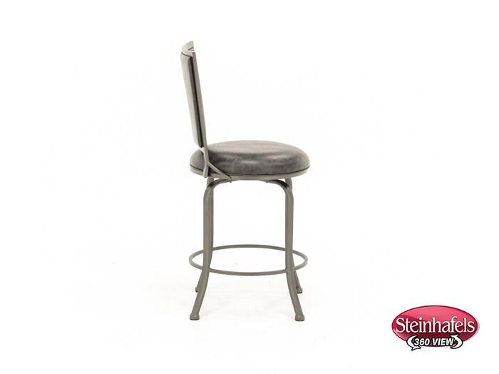 hils grey bar stool  image   