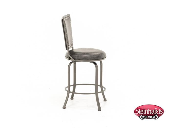 hils grey bar stool  image   