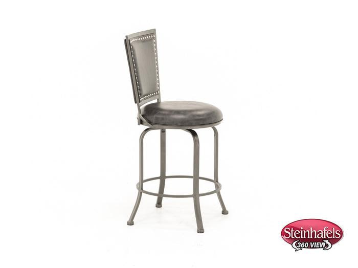 hils grey bar stool  image   