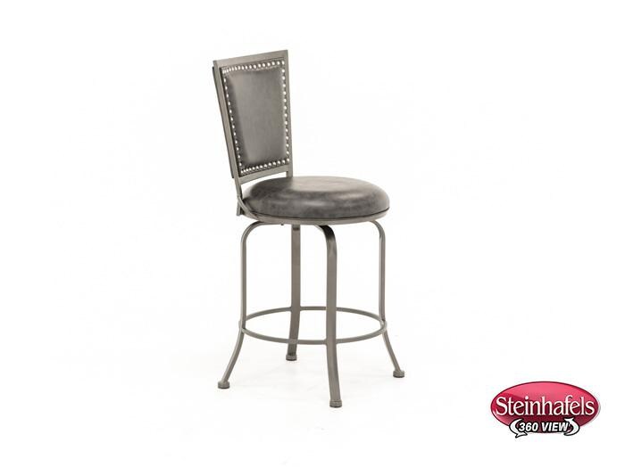 hils grey bar stool  image   