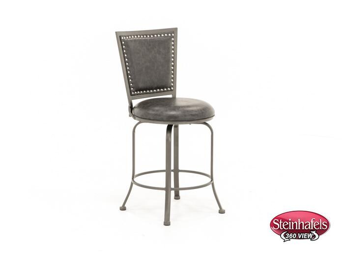 hils grey bar stool  image   