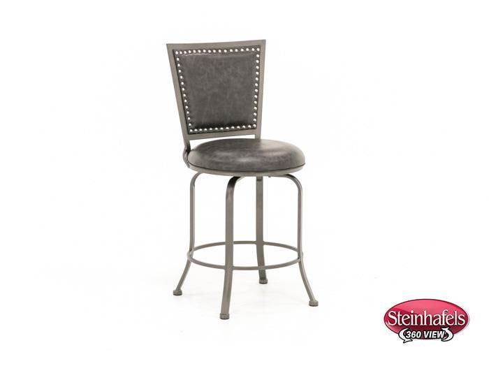 hils grey bar stool  image   
