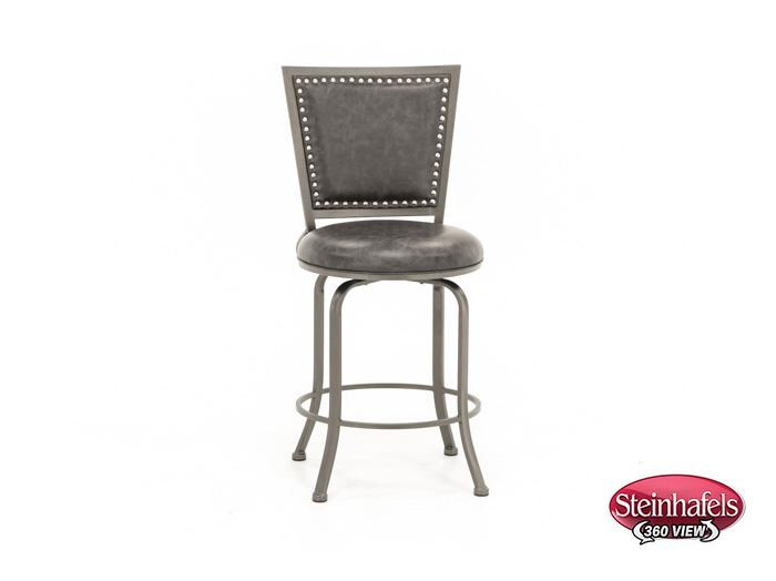 hils grey bar stool  image   