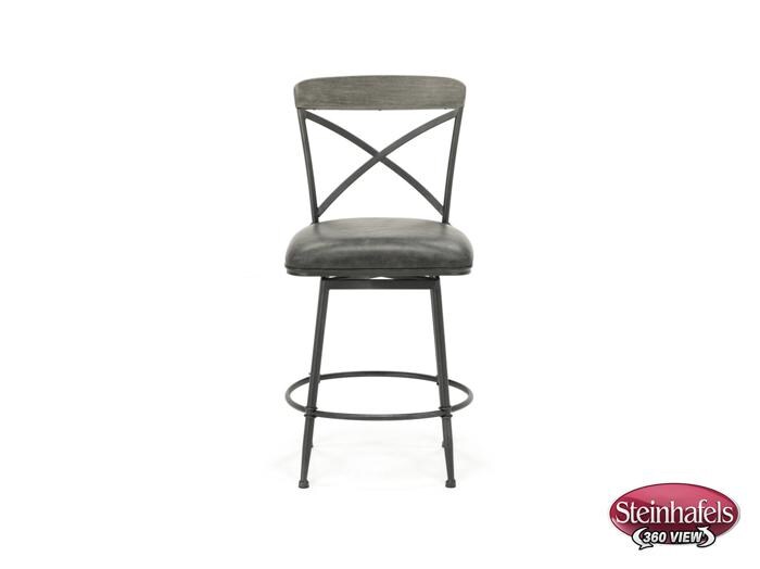 hils grey bar stool  image   