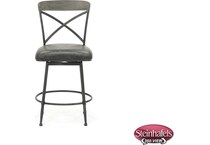 hils grey bar stool  image   