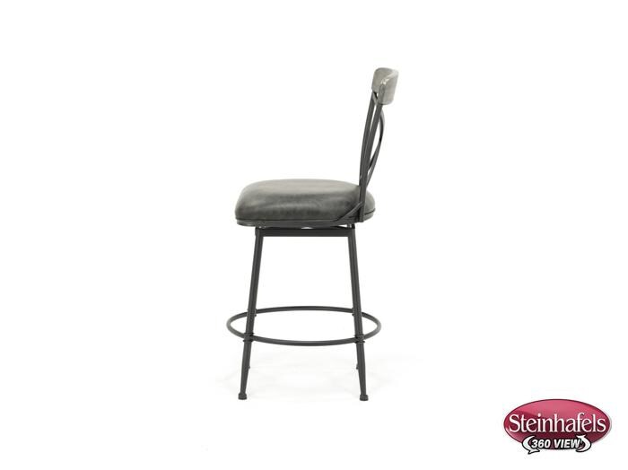 hils grey bar stool  image   