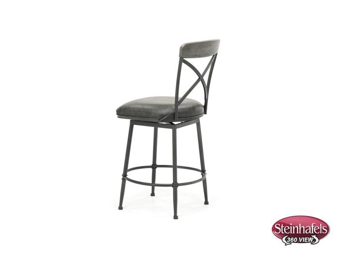 hils grey bar stool  image   