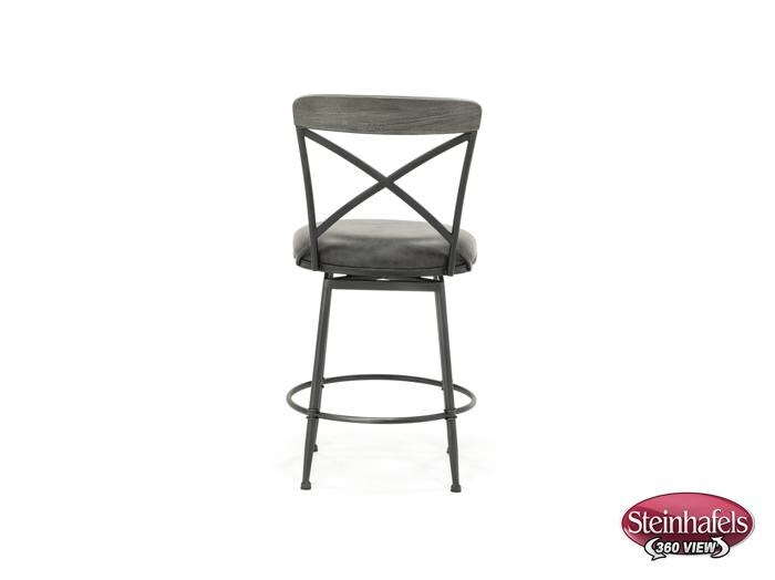 hils grey bar stool  image   