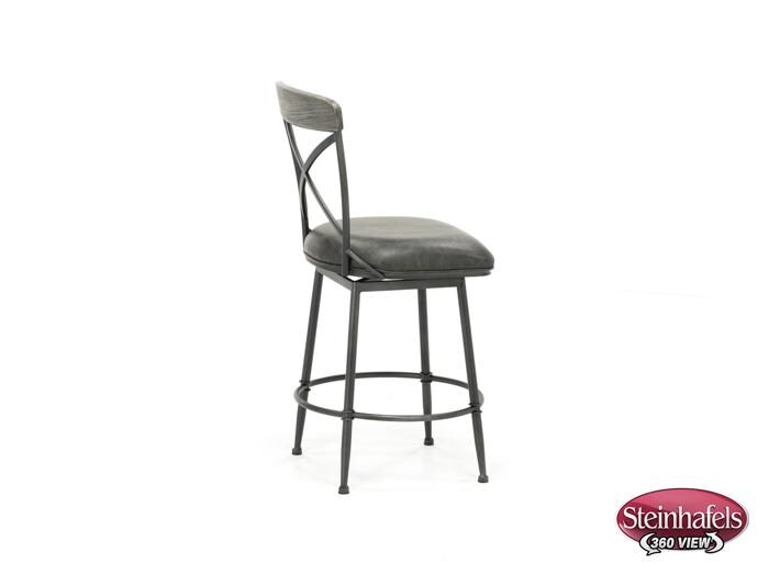 hils grey bar stool  image   
