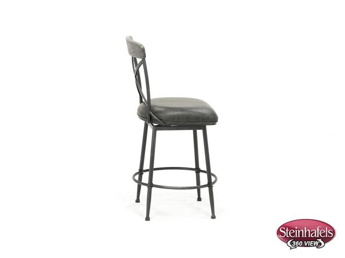 hils grey bar stool  image   