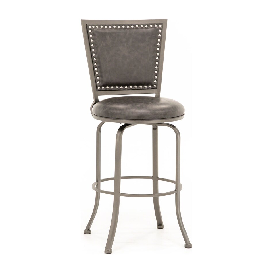 hils grey bar stool   