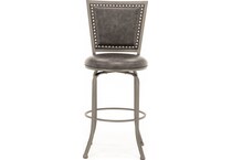 hils grey bar stool   