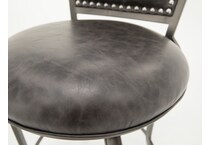 hils grey bar stool   