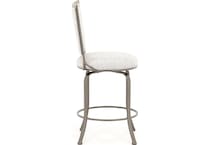 hils grey bar stool   