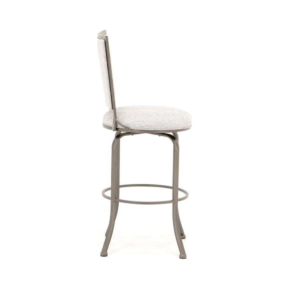 hils grey bar stool   