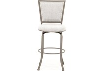 hils grey bar stool   