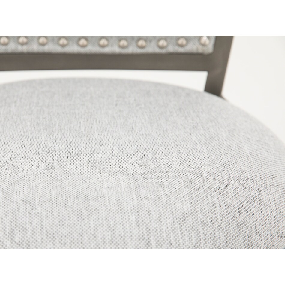 hils grey bar stool   