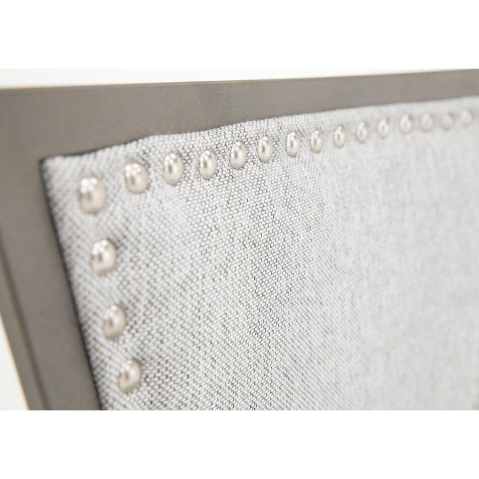 hils grey bar stool   