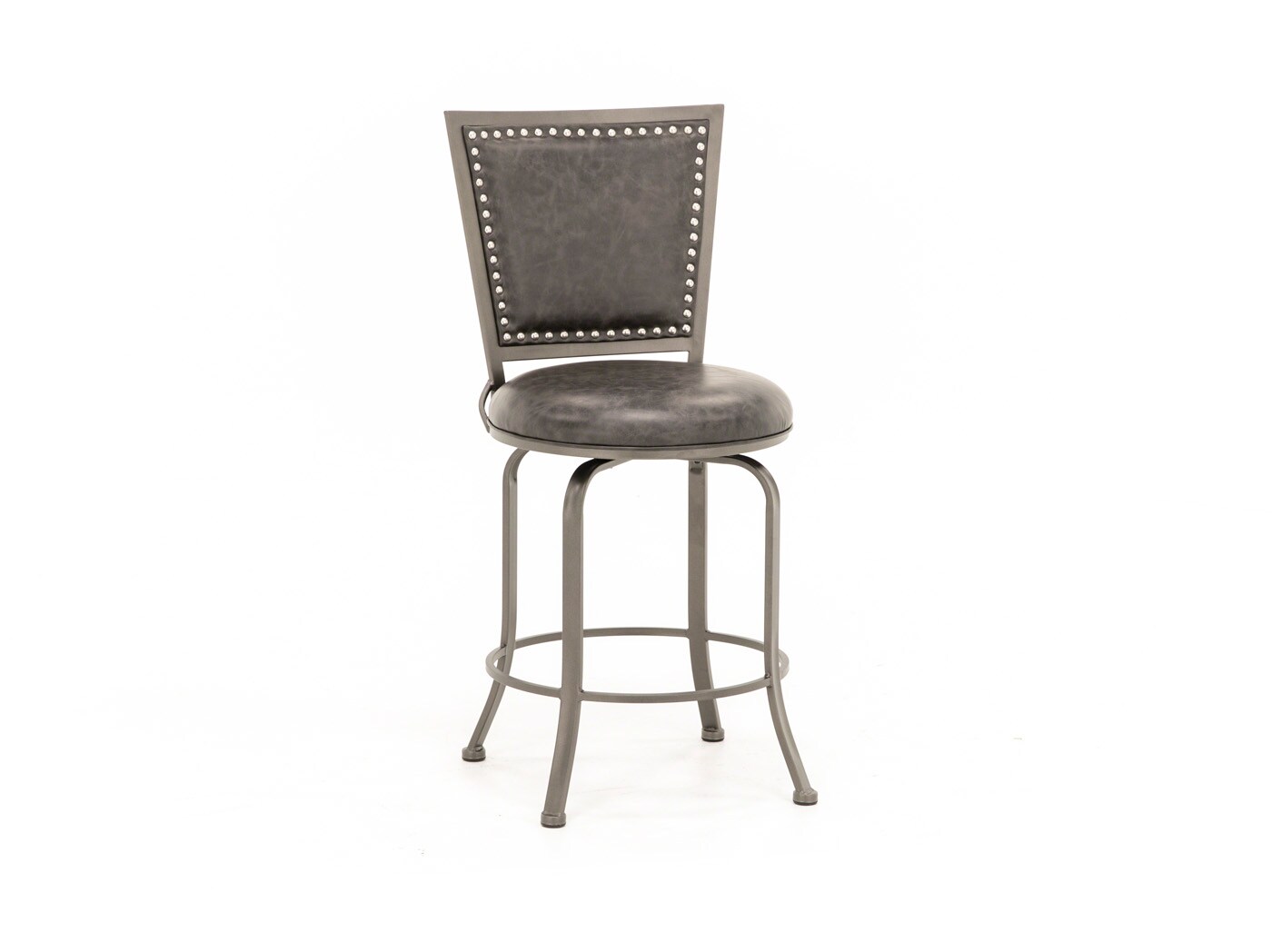 Belle Grove 26" Charcoal Swivel Stool Steinhafels